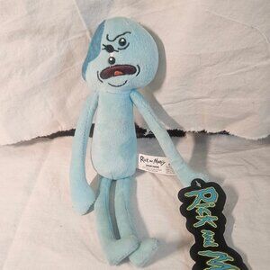 Rick & Morty plushies - Mr Meseeks & Mr Poopybutthole